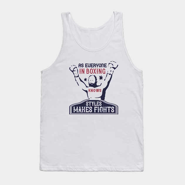 As everyone in boxing knows, styles makes fights Tank Top by khalmer